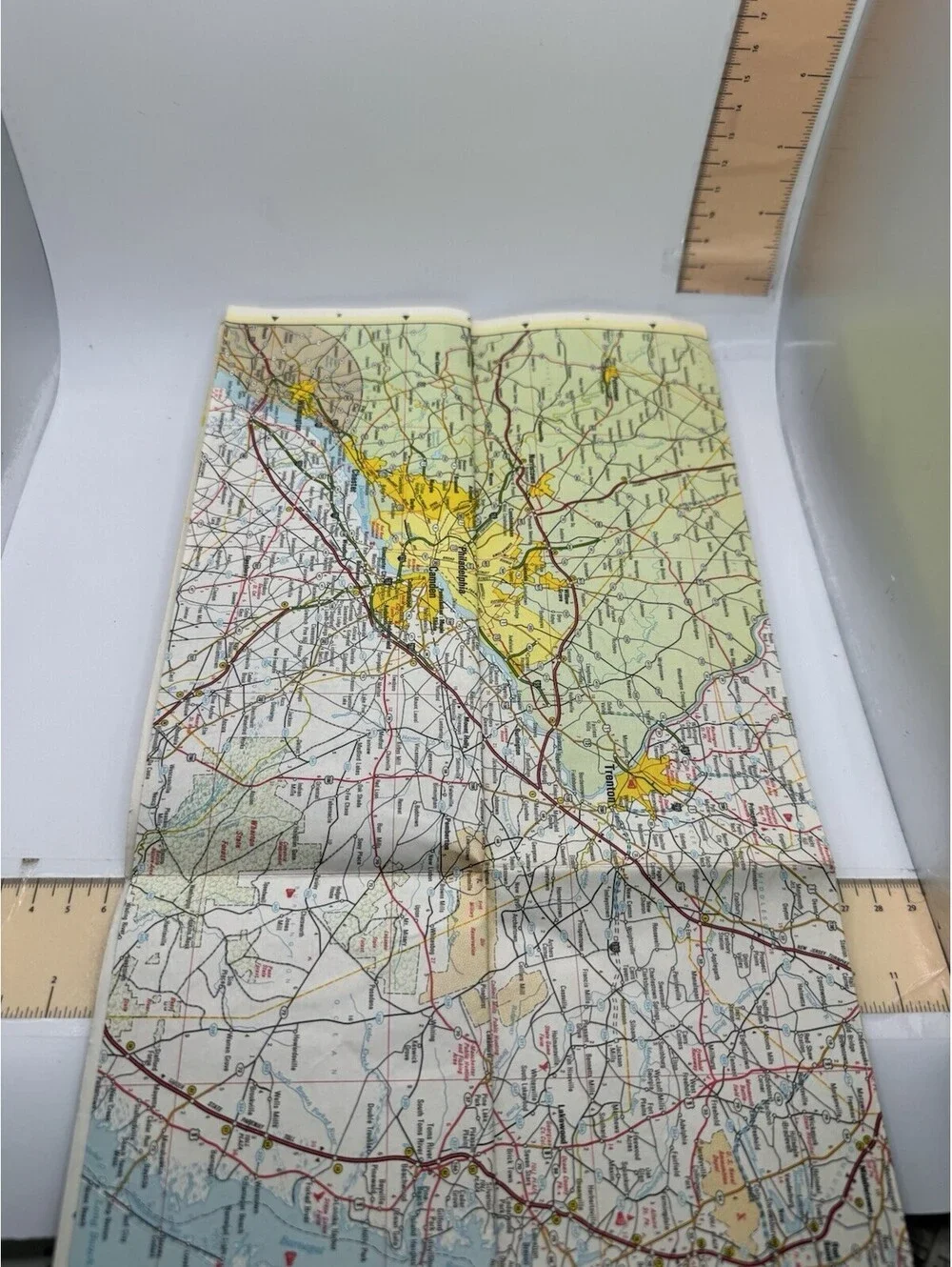 Vintage 1960s 1970s Road Maps Lot Shell Florida Citgo New Jersey New England 3pc